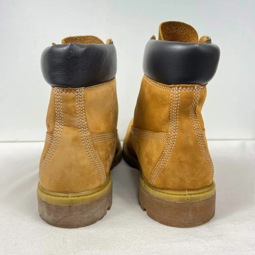 GUC Timberland Premium 6-Inch Waterproof Wheat Boots Primaloft Mens Size 10.5 M